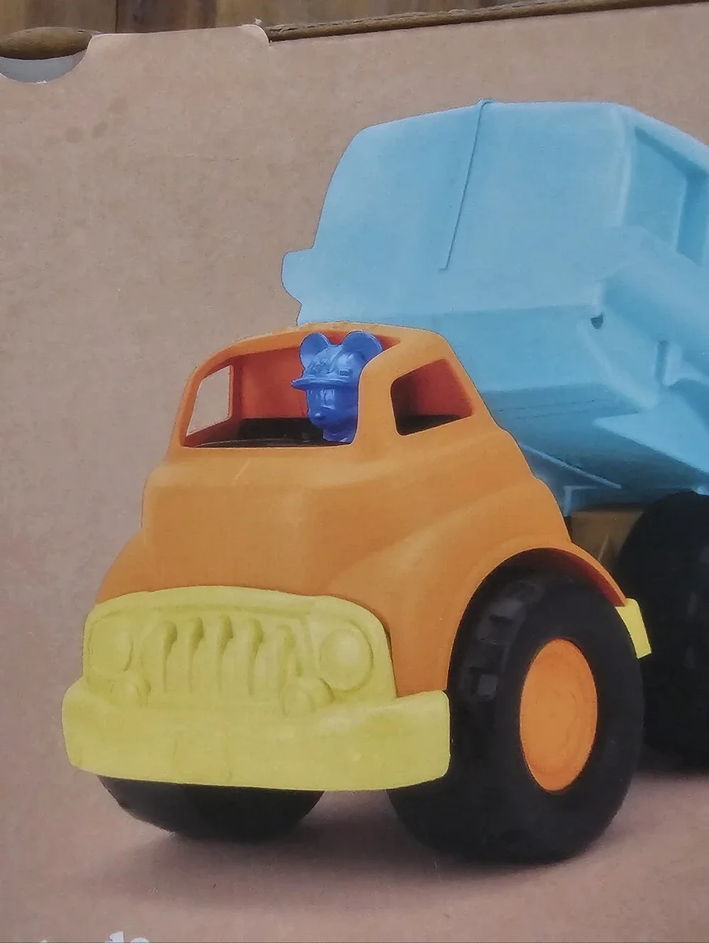 Disney Parks Mickey Mouse Recycling Truck Green Toys NIB Eco Toy Exclusive Kids